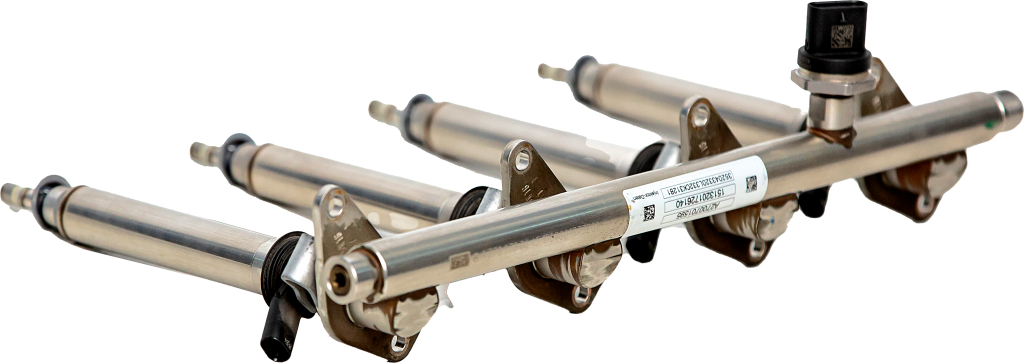 PETROL FUEL INJECTORS RAIL SET